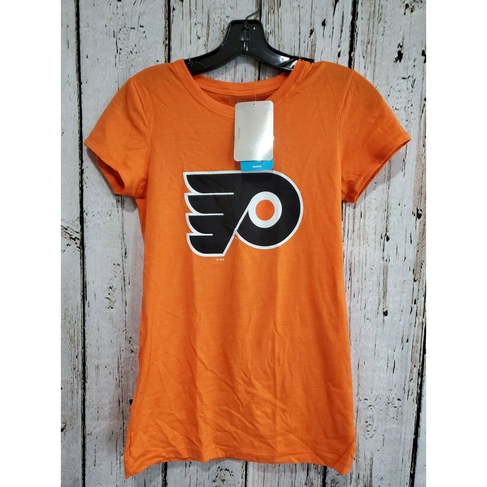Reebok Women's Small Philadelphia Flyers Lecavalier Short Sleeve Tee T-Shirt NEW